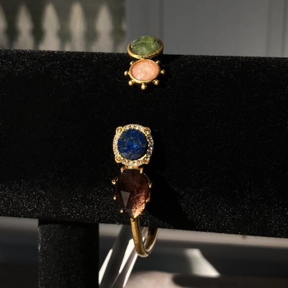 Kate Spade "Perfectly Imperfect" Bracelet, Gold, Multi Crystal, NWT - Gift Ready - Picture 6 of 12